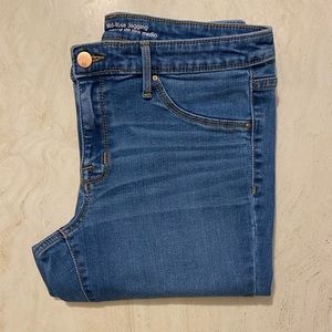 Mossimo NWOT Denim Mid-rise Jegging 10/30r Power Stretch
